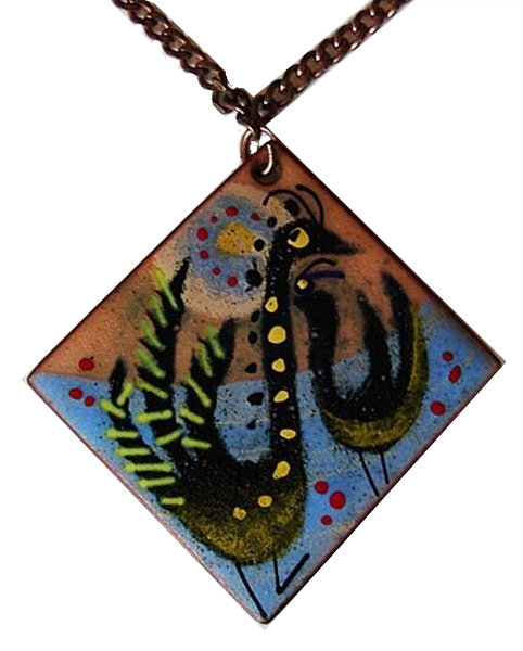 Curtis Tann Enamel Pendant