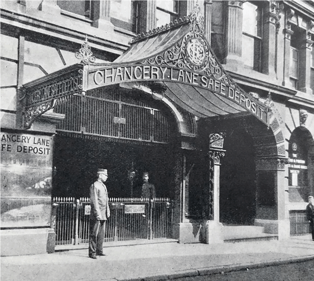 Chancery Lane Safe Deposit Company, 1880s