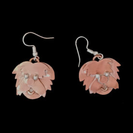 Havanese Puppy Earrings